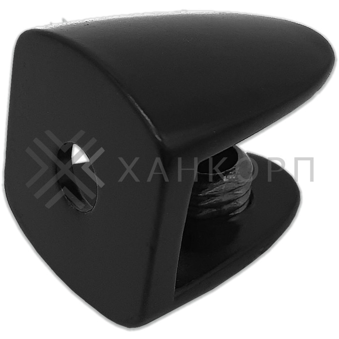 Полкодержатель FDA-30.1 для стекла и зеркал 8-10 мм, цинк/черный