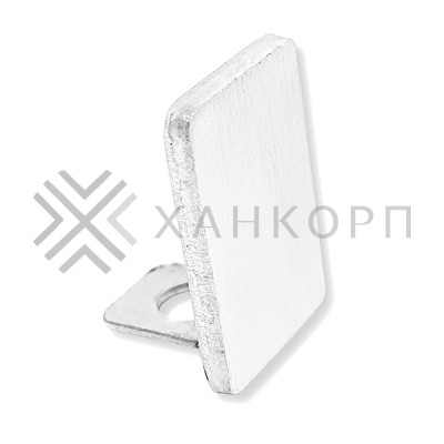 Торцевая заглушка FDPA-501 для п-образного профиля, нержавейка/белый