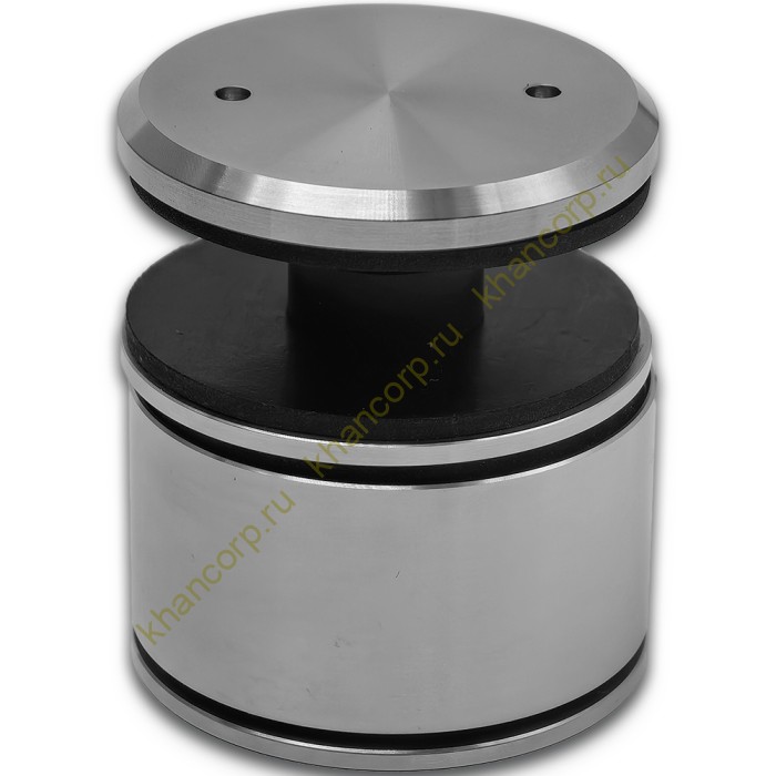 Точечное крепление FKK-51, O50мм с регулировкой в 3 плоскостях 34-38мм, для стекла 6-20мм, нержавейка/матовый