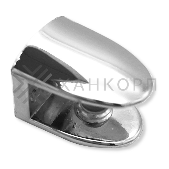 Полкодержатель FDA-30.1 для стекла и зеркал 8-10 мм, цинк/хром