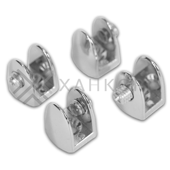 Полкодержатель FDA-30.1 для стекла и зеркал 8-10 мм, цинк/хром