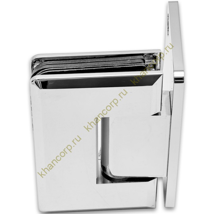 Петля Бета β FDP-20 стена-стекло с боковым креплением, латунь/хром