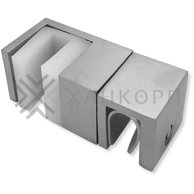 Нижняя направляющая FDS-33 двойная, нержавейка/матовый