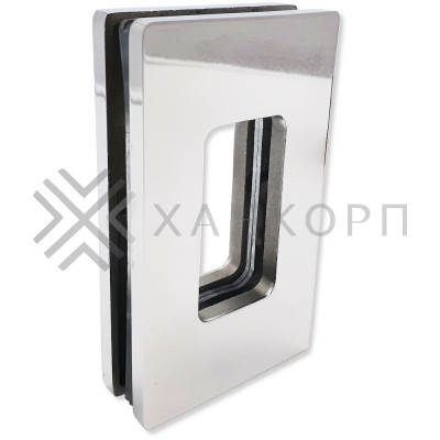 Ручка купе Дриада FDR-111, 122х70 прямоугольная, межосевое 100, нержавейка/полированный