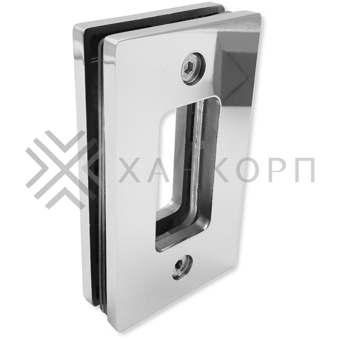 Ручка купе Дриада FDR-111, 122х70 прямоугольная, межосевое 100, нержавейка/полированный