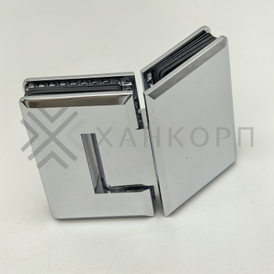 Петля Бета β FDP-24 стекло-стекло 135˚, латунь/хром