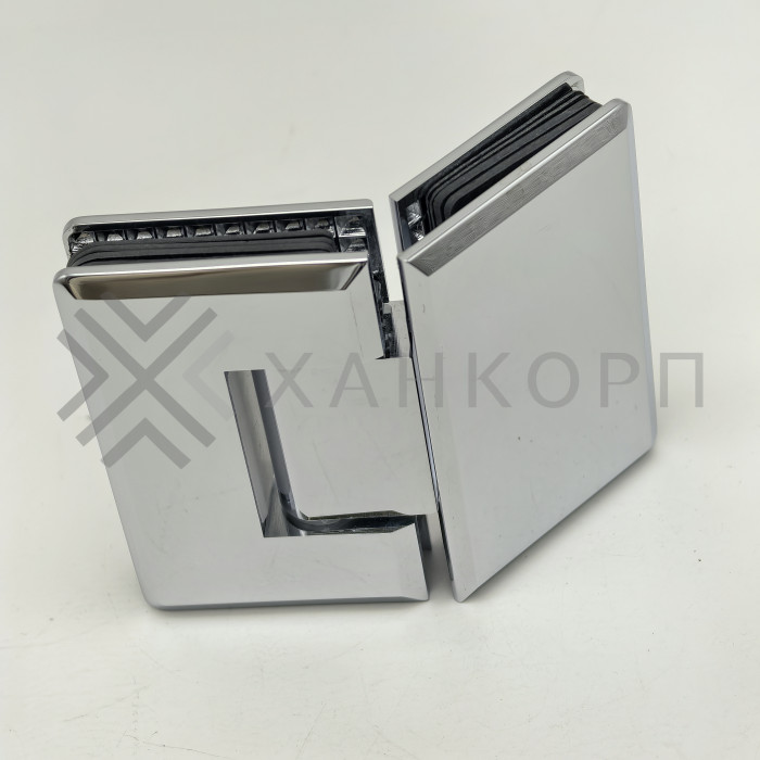 Петля Бета β FDP-24 стекло-стекло 135˚, латунь/хром