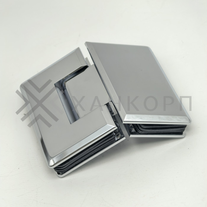 Петля Бета β FDP-24 стекло-стекло 135˚, латунь/хром