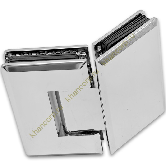 Петля Бета β FDP-24 стекло-стекло 135˚, латунь/хром