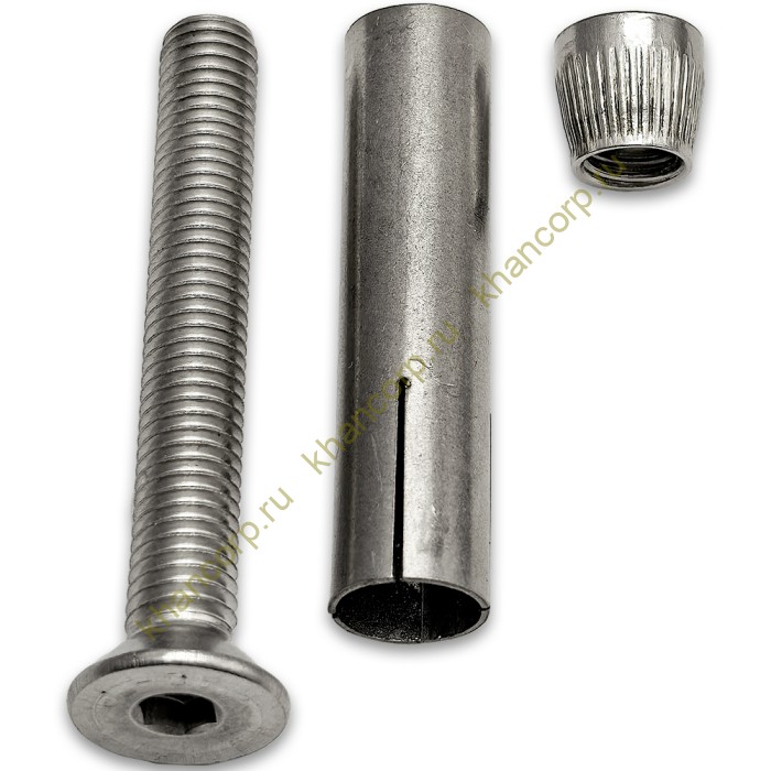 Анкер FKKA-01, М8х10х60, нержавеющая сталь