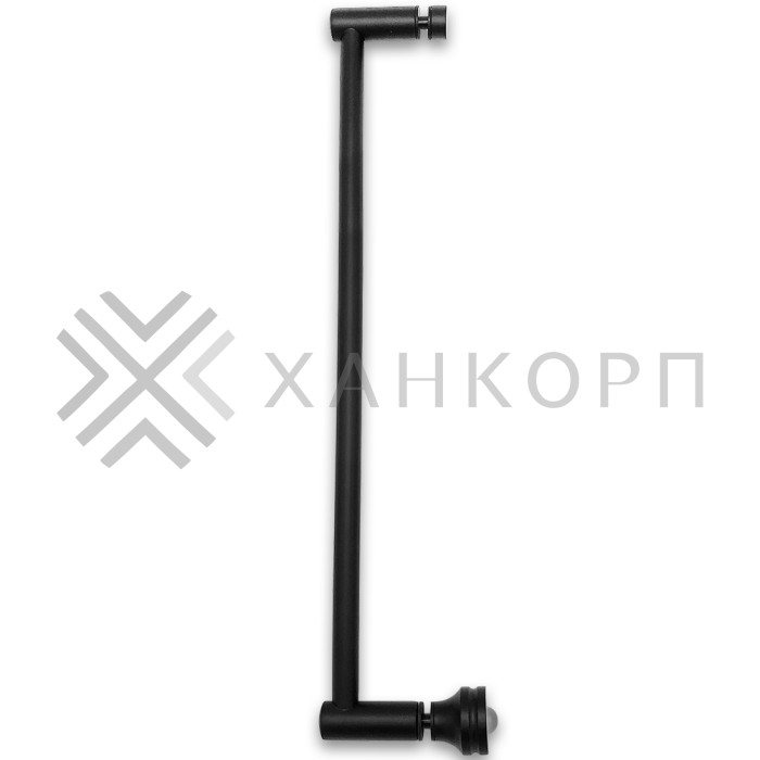 Ручка скоба FDR-99, 16х450х472х1.0 мм, нержавейка/черный