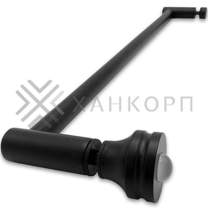 Ручка скоба FDR-99, 16х450х472х1.0 мм, нержавейка/черный