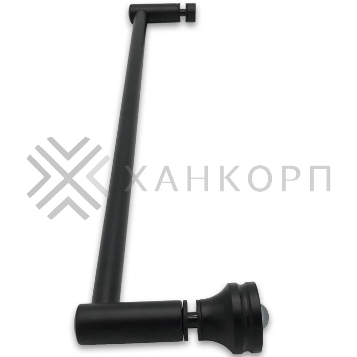 Ручка скоба FDR-99, 16х450х472х1.0 мм, нержавейка/черный