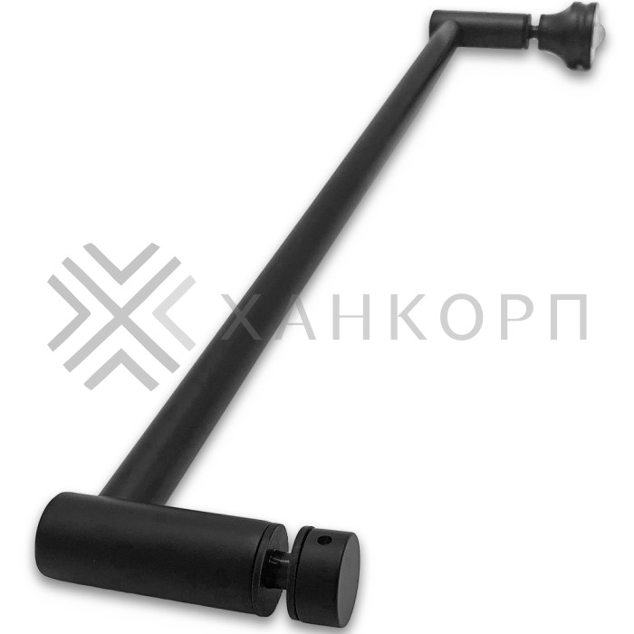 Ручка скоба FDR-99, 16х450х472х1.0 мм, нержавейка/черный