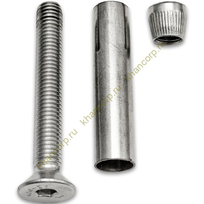 Анкер FKKA-02, М10х12х60, нержавеющая сталь