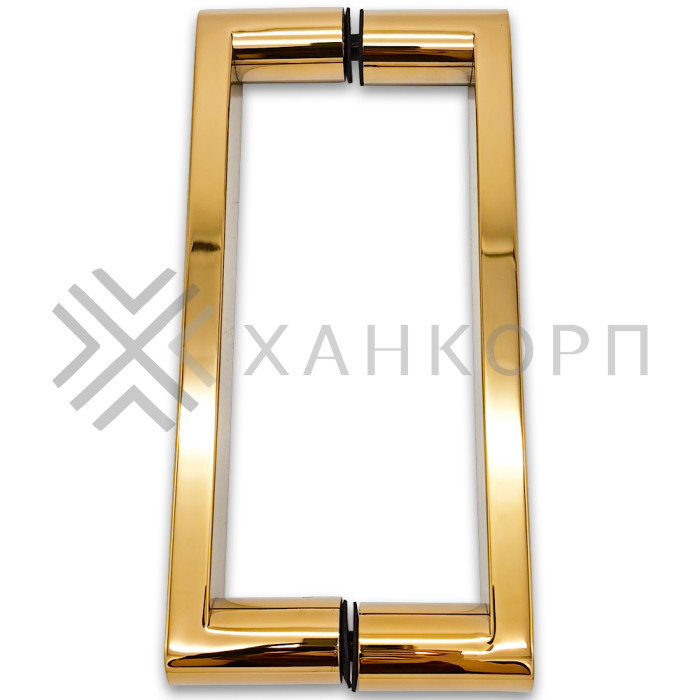 Ручка скоба FDR-86, 25*200*225 мм, нержавейка/золото