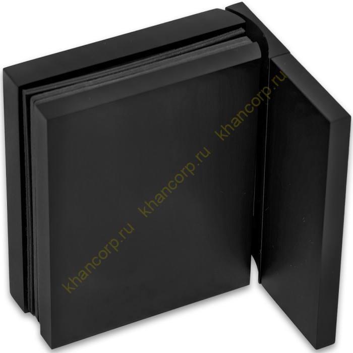 Петля Фурия FDP-240L стена-стекло 90° левая, с подъемным механизмом, латунь/черный