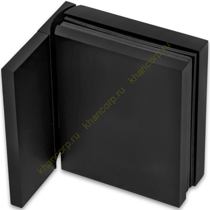 Петля Фурия FDP-240R стена-стекло 90° правая, с подъемным механизмом, латунь/черный