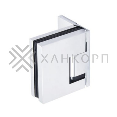 Петля Фурия FDP-240R стена-стекло 90° правая, с подъемным механизмом, латунь/черный