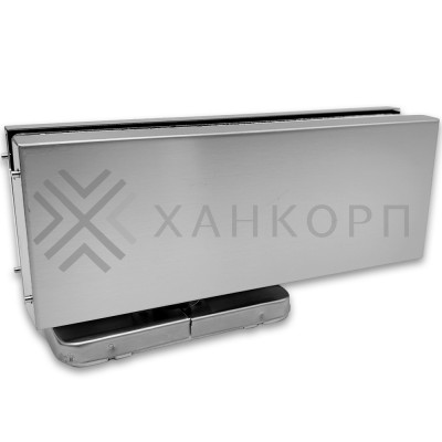 Петля с доводчиком. FKD-05 нагрузка от 60 до 100 кг, нержавейка/матовый