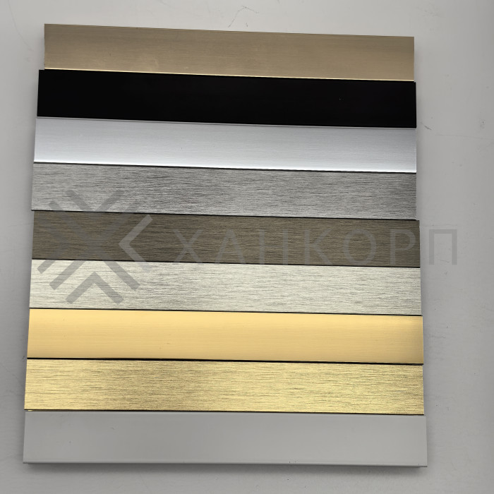 Образцы алюминиевого профиля (комплект 9 шт), FDPAA-003