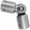 Соединитель FDC-13 трубы 19 90°-180°, нержавейка/матовый