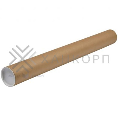 Тубус картонный упаковочный, длина 2,2 м