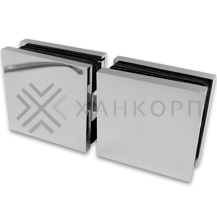 Коннектор Пегас FDK-102 стекло-стекло поворотный латунь/хром
