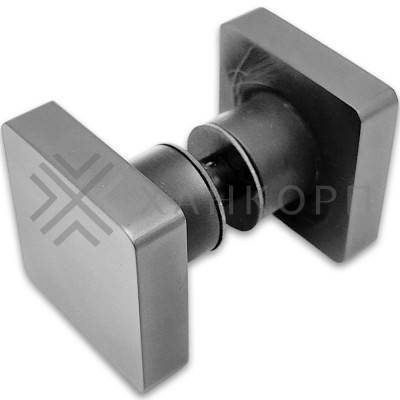 Ручка кноб FDR-30 квадратная, нержавейка/оружейная сталь