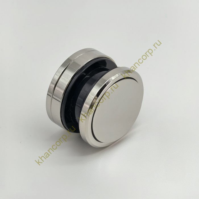 Точечное крепление FKK-30 с крышкой 8-12мм без зенков O35 мм регулировка для стекла 10-12мм, нержавейка/полированный