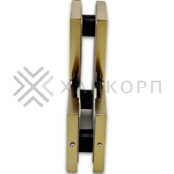 Фитинг угловой FKF-23, нержавейка/брашированное золото