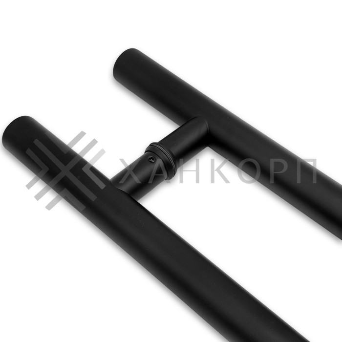 Ручка FKR-202 для стеклянных дверей 32x800х1000 мм, нержавейка/черный