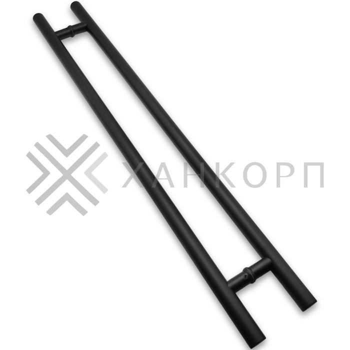 Ручка FKR-202 для стеклянных дверей 32x800х1000 мм, нержавейка/черный