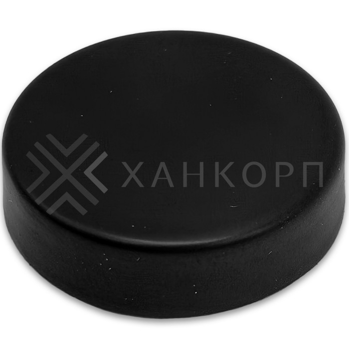 Заглушка круглая FDRA-01 для ручки полотенцесушителя, нержавейка/черный