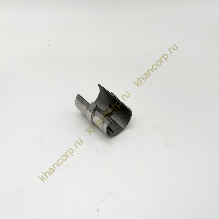 Соединительная муфта FOP-42.06 внутренняя, для трубы Ø42.4*1.5 мм, GRIT 600, нержавейка/полированный