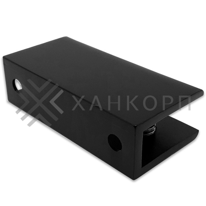 Полкодержатель FDA-21 для стекла и зеркал 8-10 мм, цинк/черный