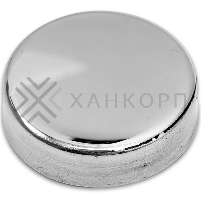 Заглушка круглая FDRA-01 для ручки полотенцесушителя, нержавейка/полированный