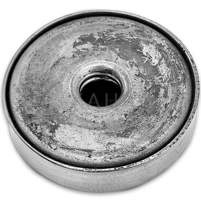 Заглушка круглая FDRA-01 для ручки полотенцесушителя, нержавейка/полированный