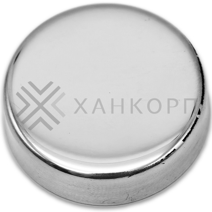 Заглушка круглая FDRA-01 для ручки полотенцесушителя, нержавейка/полированный