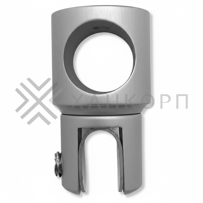 Держатель стекла FDC-11 сквозной 0°-360°, латунь/матовый