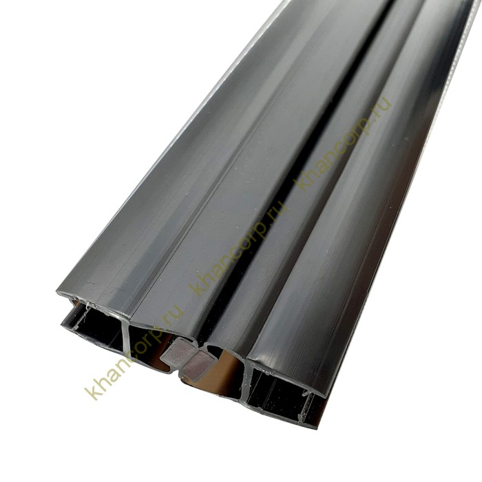 ПРЕМИУМ Уплотнитель магнитный 135°, 180° черный 3 м под стекло 8мм, FDPP-521.8