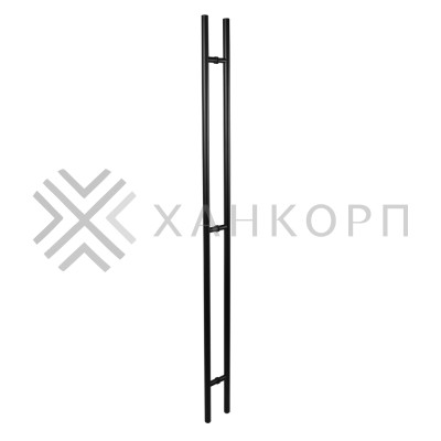 Ручка FKR-208 для стеклянной двери 32x800х800х2000х1 мм, нержавейка/черный