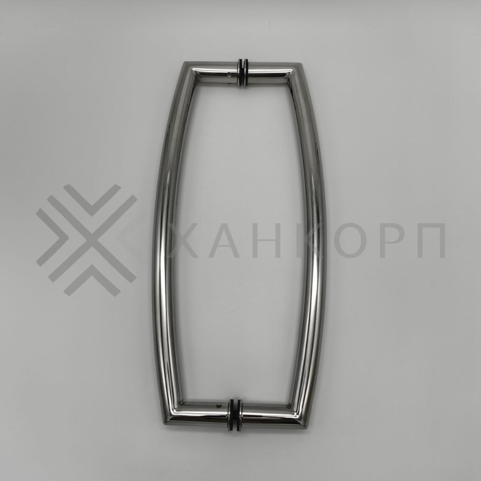 Ручка FKR-901 для стеклянной двери 25x400х425 мм, нержавейка/полированный