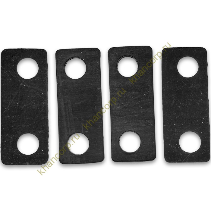 Комплект безасбестовых прокладок FDA-98 для петель серии Европа, 4 шт, черный