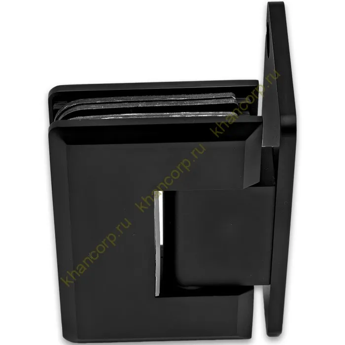 Петля Бета β FDP-20 стена-стекло с боковым креплением, латунь/черный