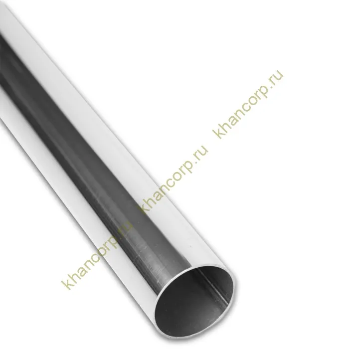 Поручень FOP-160 круглый Ø50.8 мм длина 6 м, нержавейка/полированный