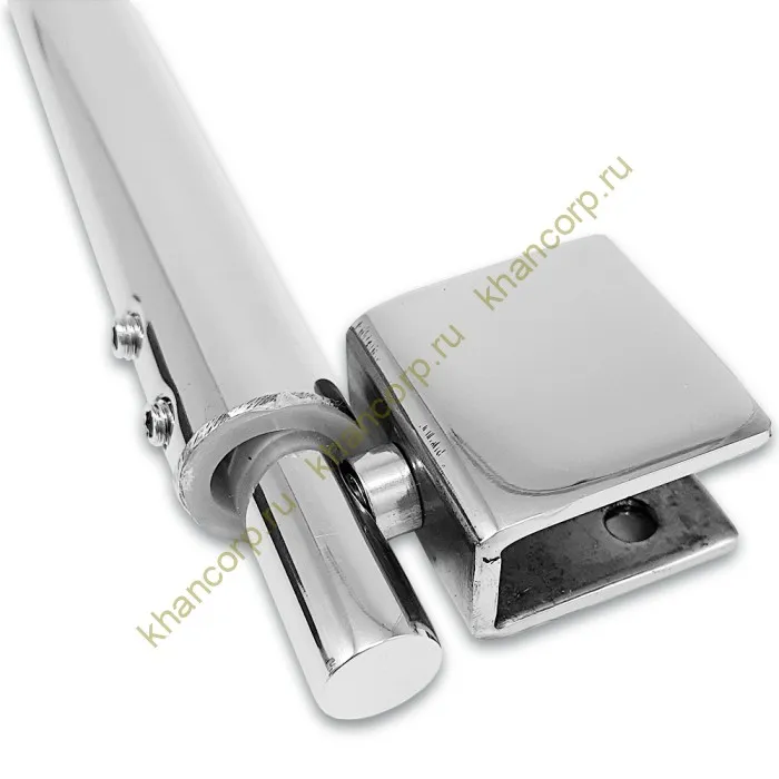 Штанга регулируемая FDT-12.45, 400-600 мм для душевой, нержавейка/полированный