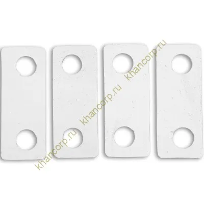 Комплект безасбестовых прокладок FDA-98 для петель серии Европа, 4 шт, белый