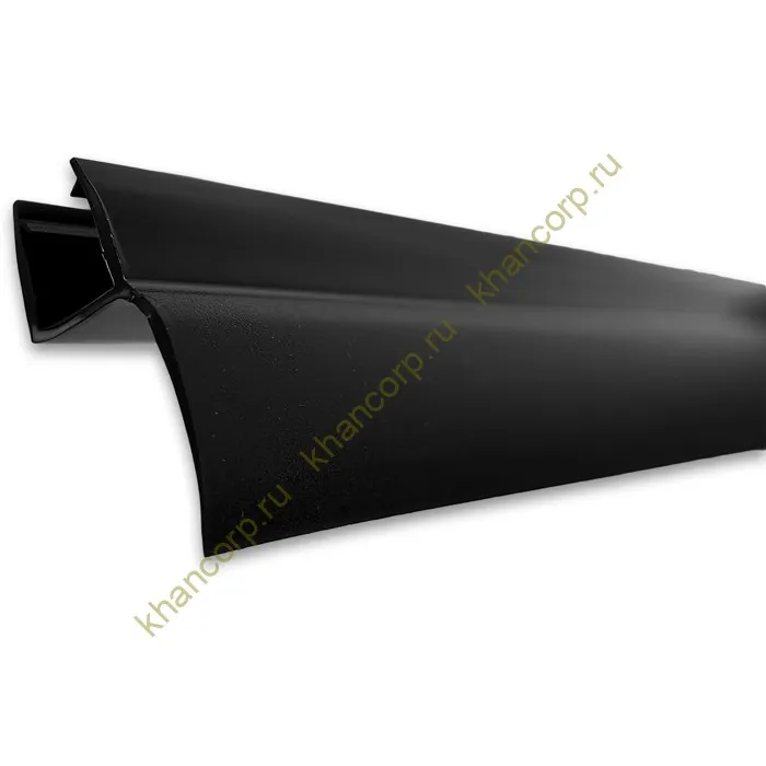 Уплотнитель ПРЕМИУМ Ц-образный черный 2.2 м, ус 16 мм под стекло 8 мм FDPP-405.8