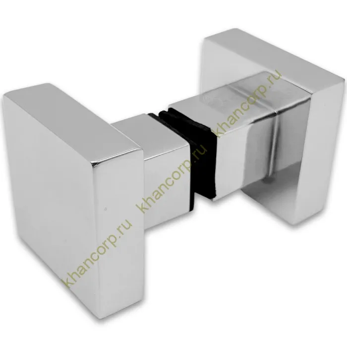 Ручка кноб FDR-31 квадратная, алюминий/хром